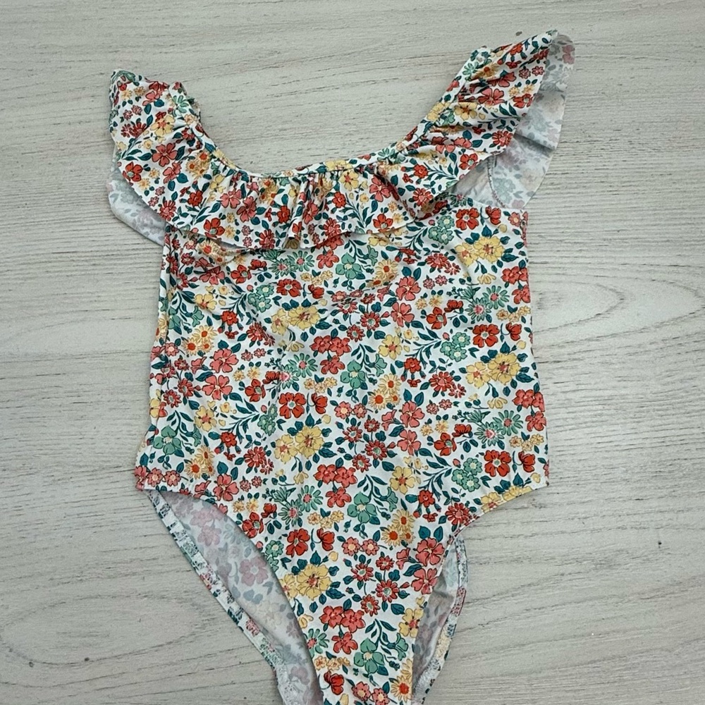 Olivier Liberty Print Kids Swim One Piece